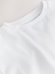 Ecru Lace Frill Hem T-Shirt (3-16yrs) - Image 6 of 7