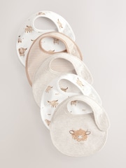 neutre - Baby Hamish Bibs 5 Pack - Image 1 de 8