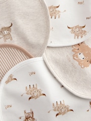 neutre - Baby Hamish Bibs 5 Pack - Image 8 de 8
