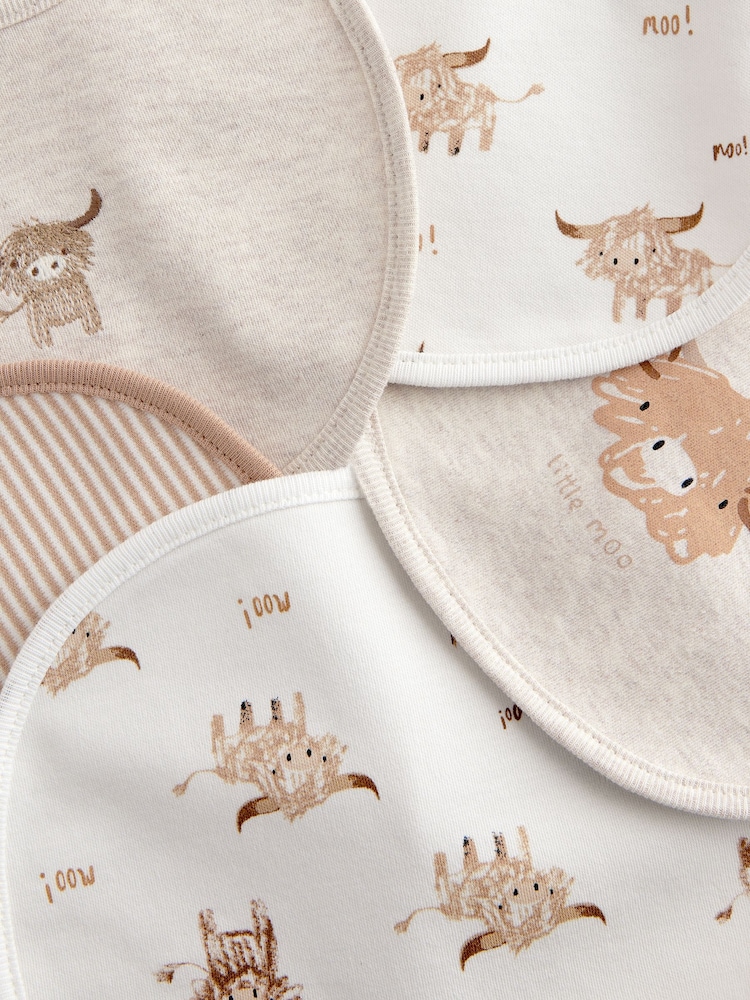 Neutrale Farbe - Hamish Baby-Lätzchen 5er-Pack - Bild 8 von 8 Neutrale Farbe - Hamish Baby-Lätzchen 5er-Pack - Bild 8 von 8