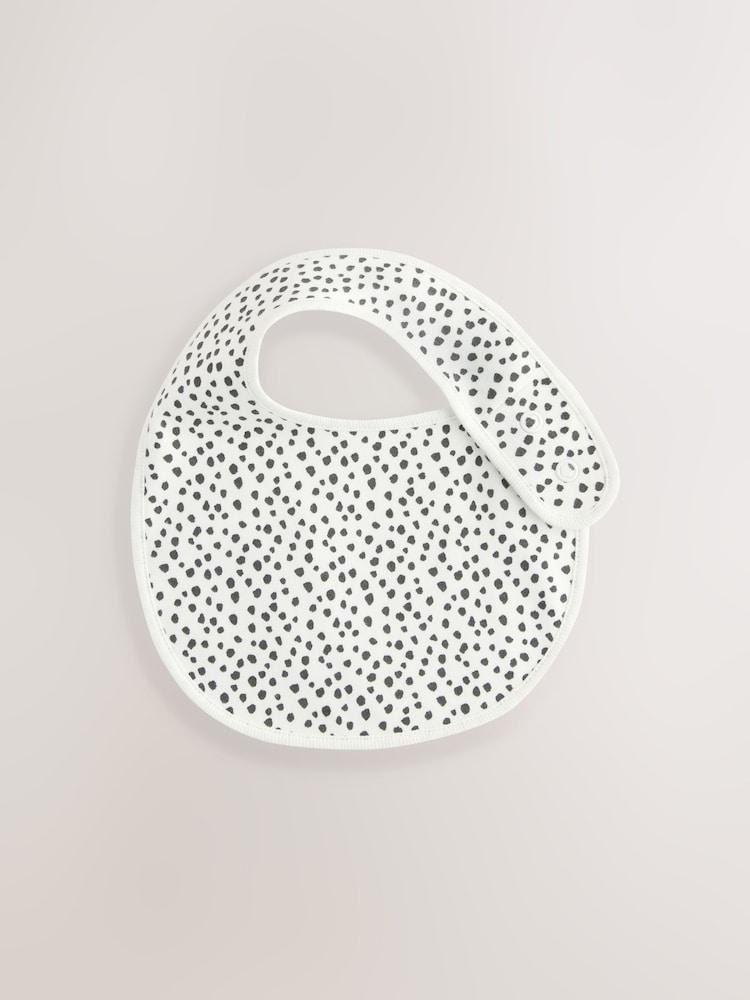 črna/bela - dojenček Regular 100% Cotton BIBS 3 komplet - Slika 2 iz 6 črna/bela - dojenček Regular 100% Cotton BIBS 3 komplet - Slika 2 iz 6