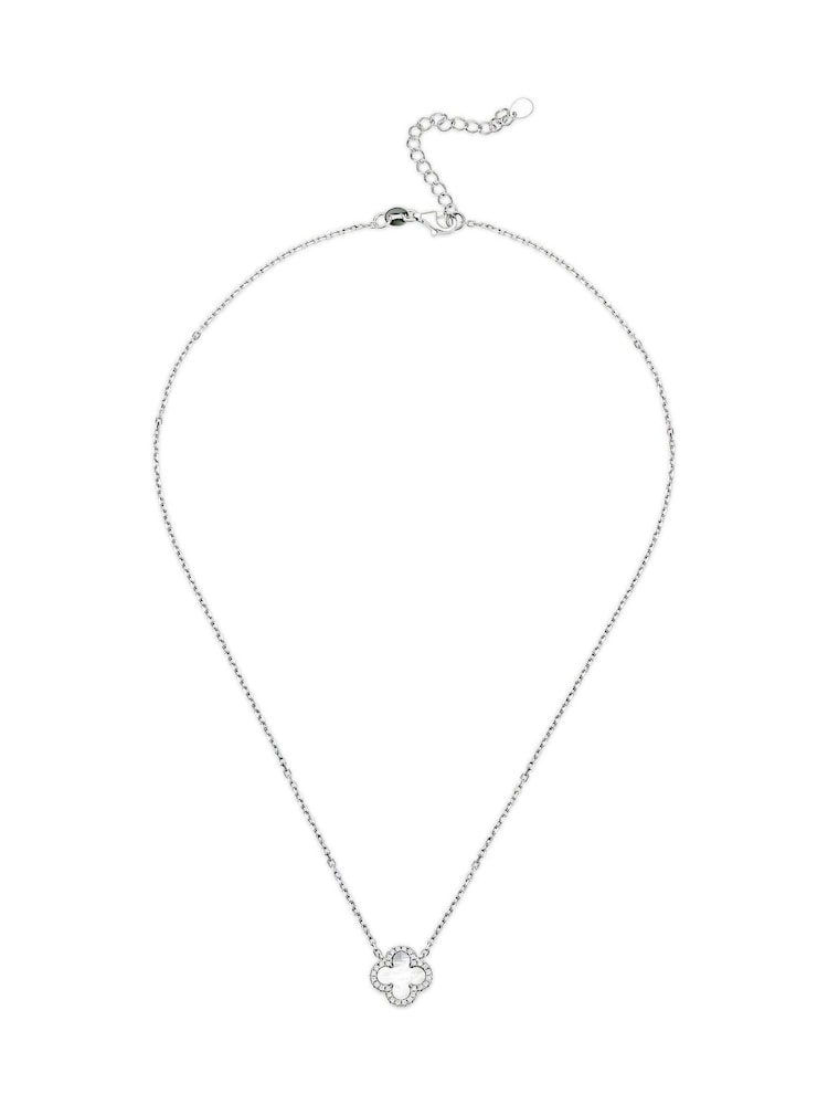 Beaverbrooks  Mother of Pearl Clover Necklace - Image 2 of 5