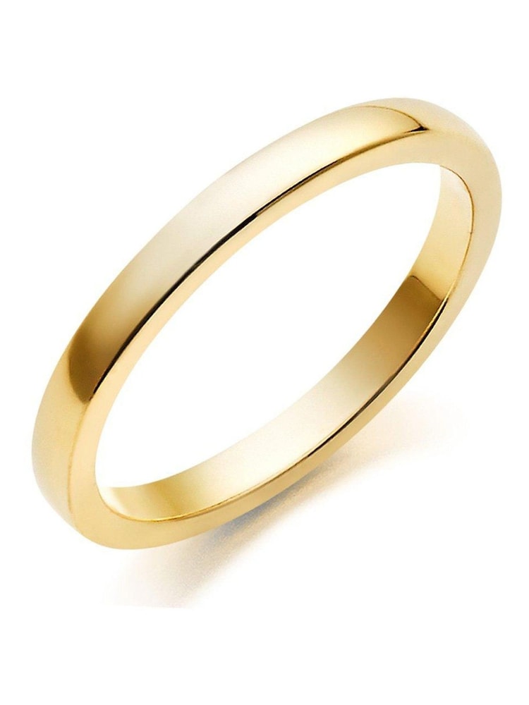 Beaverbrooks 18ct Yellow Gold Wedding Ring - Image 1 of 3
