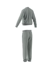 adidas Grey Essentials Large Logo Tracksuit - Image 15 of 15