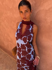 Never Fully Dressed Blue Jaden Floral Print Lily Top - Image 3 of 4