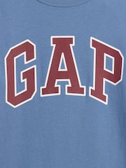 Gap Blue Logo Long Sleeve T-Shirt (4-13yrs) - Image 3 of 3