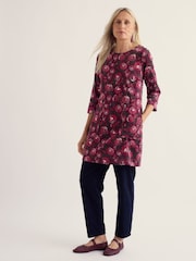 Seasalt Cornwall Pink Port Gaverne Tunic - Image 1 of 5