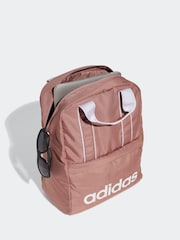 وردي - حقيبة ظهر بتصميم مزين بالشعار الخطي من تشكيلة Essentials من adidas - صورة 3 من 5