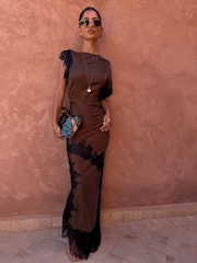 Never Fully Dressed Brown And Black Fearne Dress - Image 2 of 4
