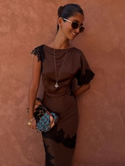 Never Fully Dressed Brown And Black Fearne Dress - Image 3 of 4
