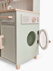 JoJo Maman Bébé Sage Green Henley Wooden Play Kitchen - Image 9 of 9