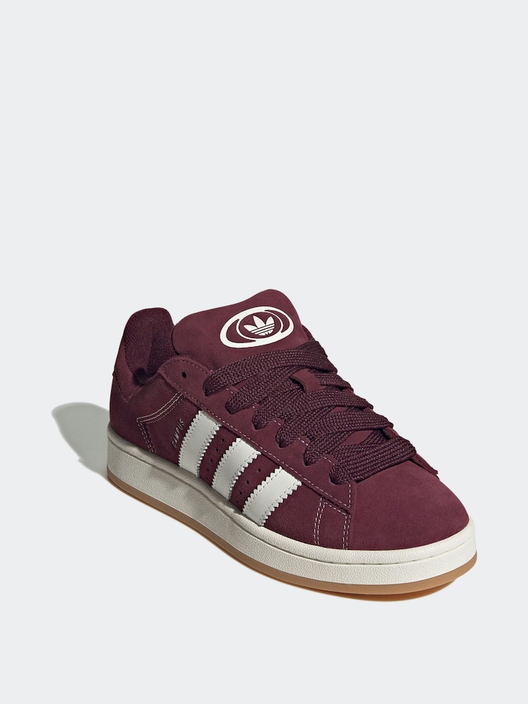 adidas Originals Red Campus 00s Trainers - Image 3 of 9