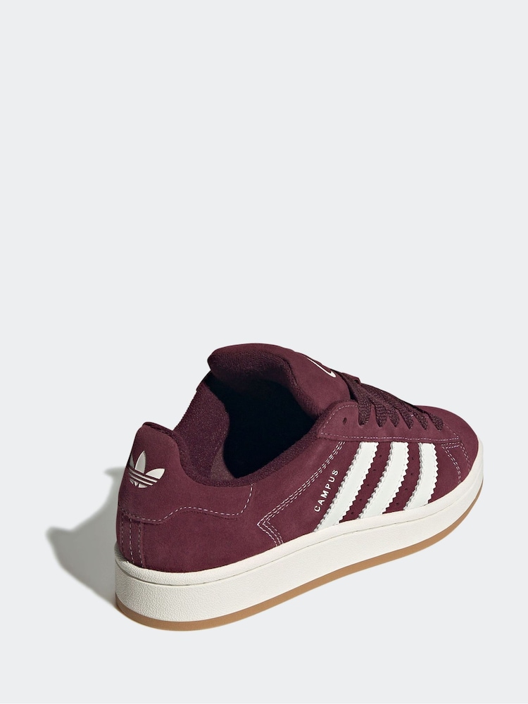 adidas Originals Red Campus 00s Trainers - Image 4 of 9