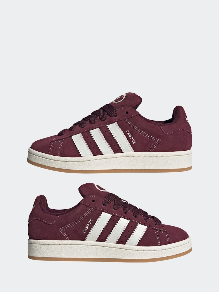 adidas Originals Red Campus 00s Trainers - Image 5 of 9