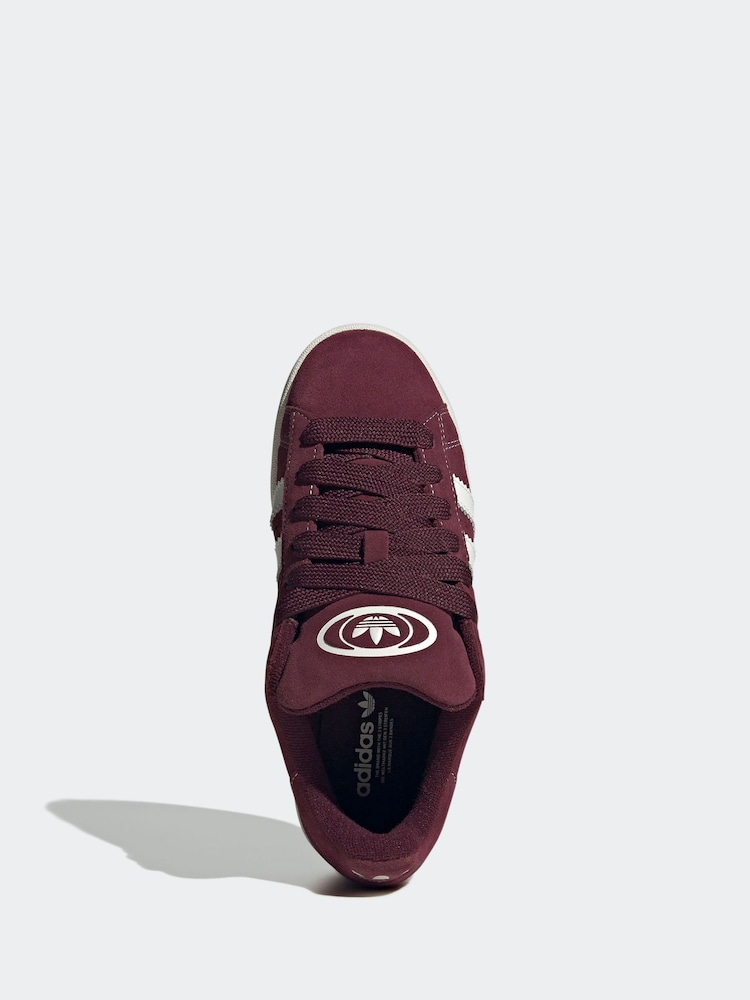 adidas Originals Red Campus 00s Trainers - Image 6 of 9