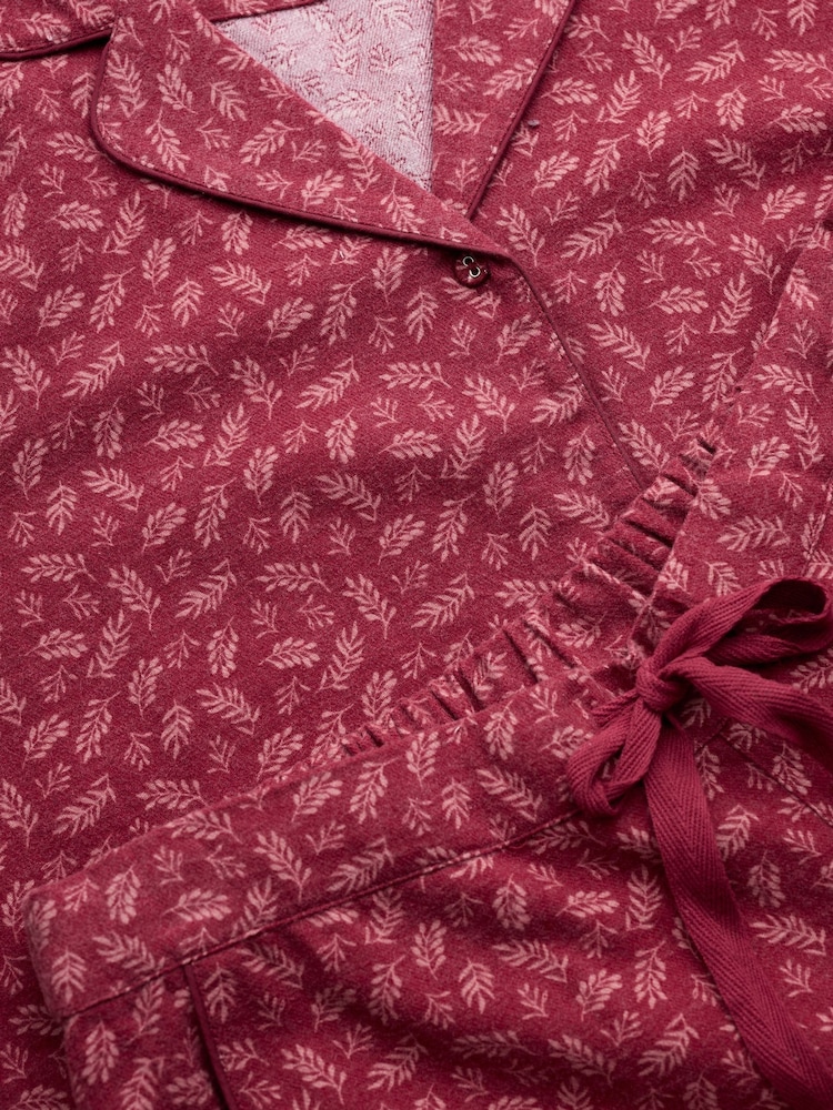 Seasalt Cornwall Red Song Bird Pyjamas - Image 7 of 7
