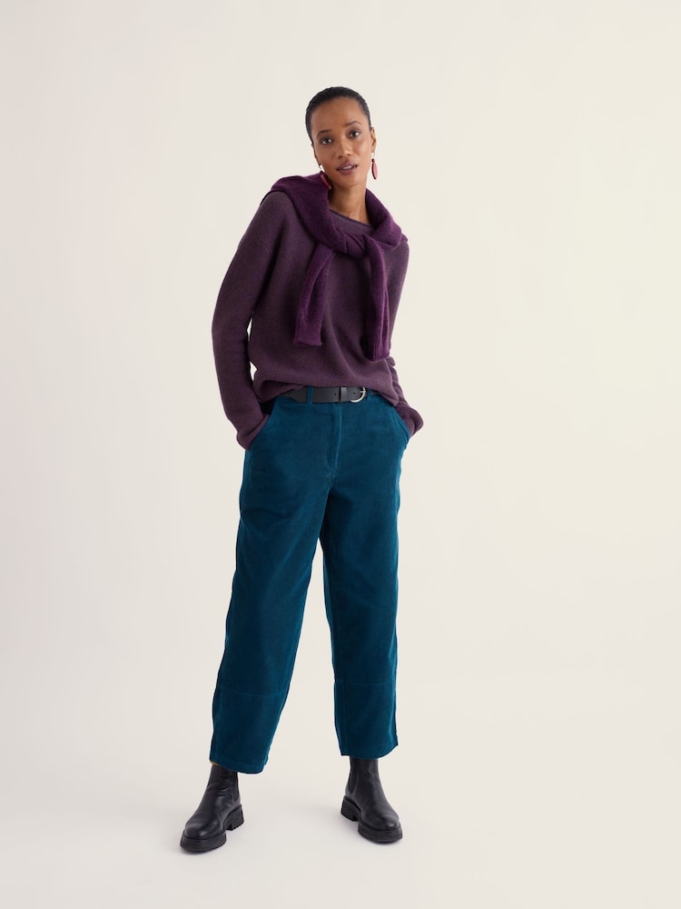 Seasalt Cornwall Purple Fruity Jumper - Image 1 of 5 Seasalt Cornwall Purple Fruity Jumper - Image 1 of 5
