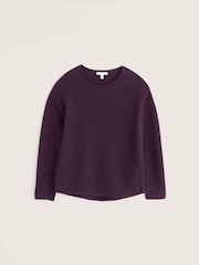 Seasalt Cornwall Purple Fruity Jumper - Image 4 of 5