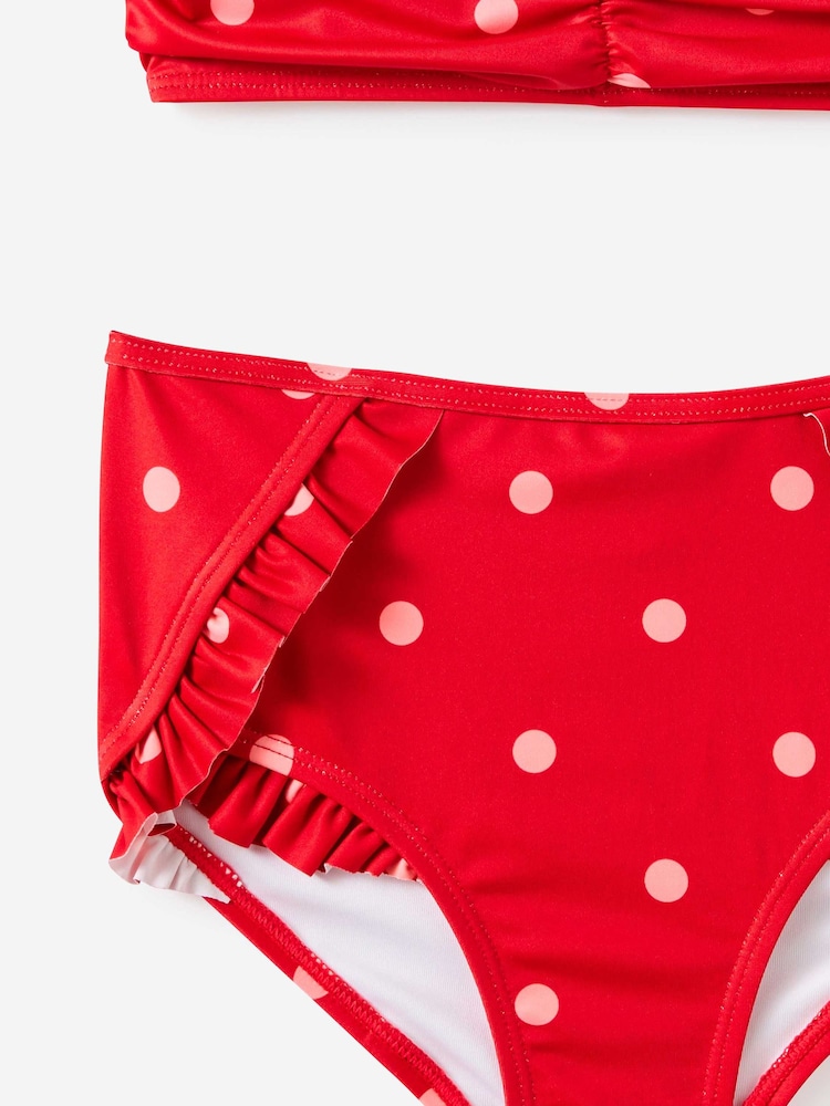 Cotton On Red Claire Frill Bikini - Image 2 of 3 Cotton On Red Claire Frill Bikini - Image 2 of 3