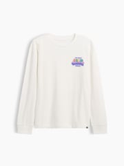 Gap White Super Mario Relaxed Graphic Long Sleeve T-Shirt (4-13yrs) - Image 1 of 3