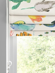 Wee Blue Bell Multi Under The Sea Made To Measure Roman Blinds - Image 2 of 7