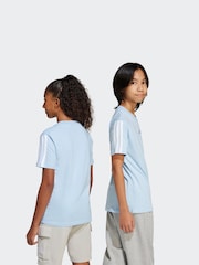 adidas Blue Essentials T-Shirt - Image 1 of 6