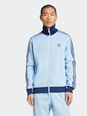 adidas Originals Blue Adicolor Classics Beckenbauer Sweatshirt - Image 1 of 6