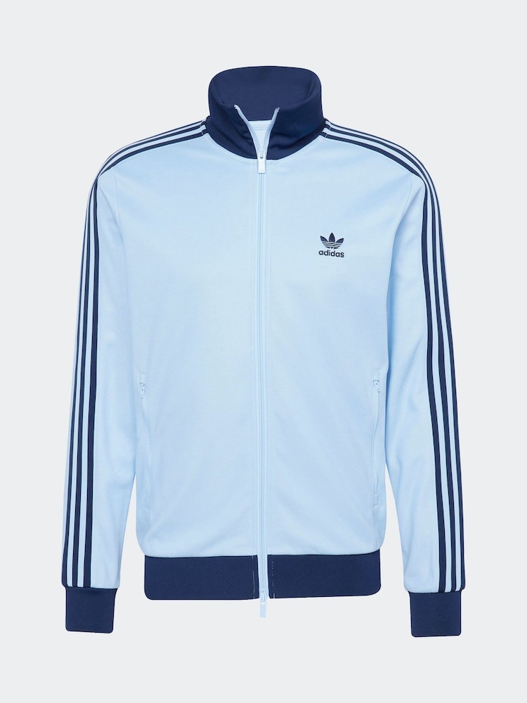 adidas Originals Blue Adicolor Classics Beckenbauer Sweatshirt - Image 6 of 6