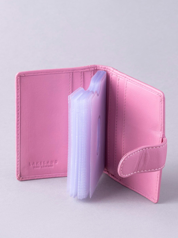 Lakeland Leather Mauve Multi Credit Card Holder - Image 3 of 3