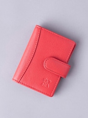 Lakeland Leather Red Multi Credit Card Holder - Image 1 of 3