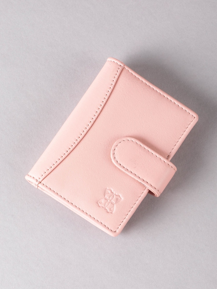 Lakeland Leather baby pink Multi Credit Card Holder - Image 1 of 5