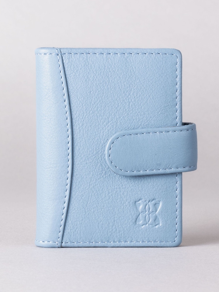 Lakeland Leather Sky Blue Multi Credit Card Holder - Image 2 of 5