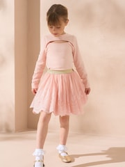 Angel & Rocket Pink Emma Lace Skirt - Image 2 of 6