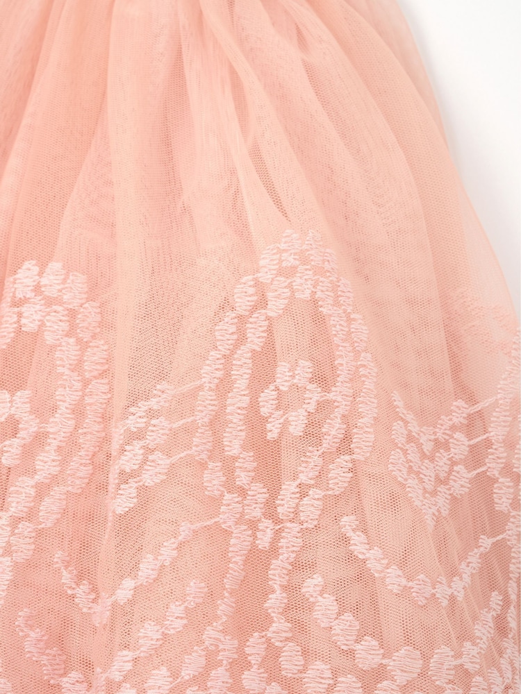 Angel & Rocket Pink Emma Lace Skirt - Image 6 of 6