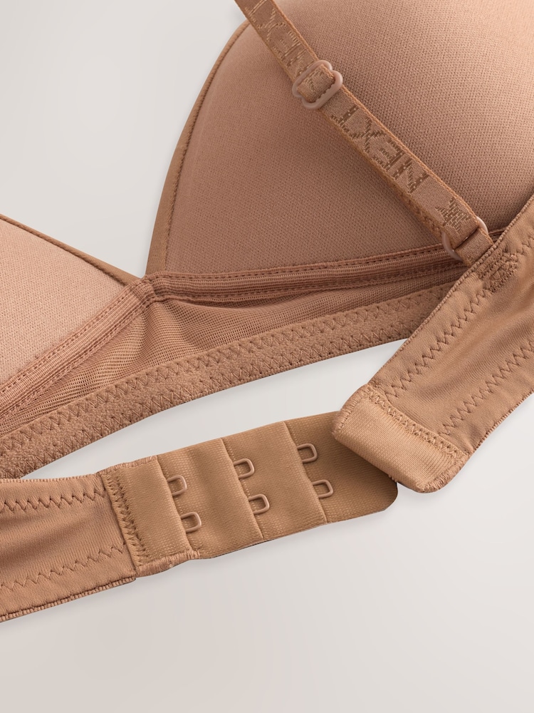 Mid Brown Trainer Bras 2 Pack - Image 5 of 5