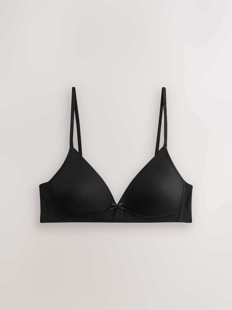 Black Trainer Bras 2 Pack - Image 2 of 5 Black Trainer Bras 2 Pack - Image 2 of 5