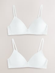 White Trainer Bras 2 Pack - Image 1 of 5