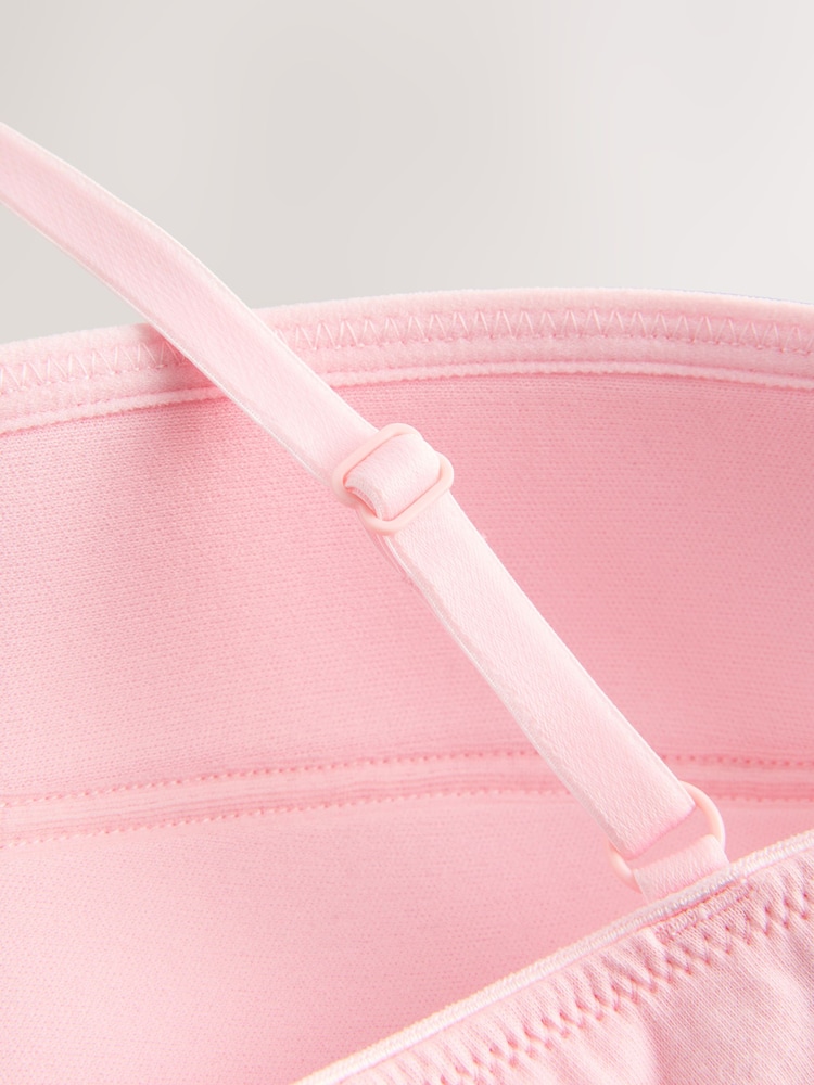 White/Pink Trainer Bras 2 Pack - Image 3 of 5