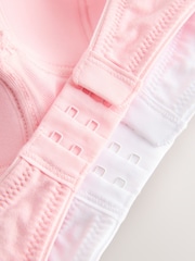 White/Pink Trainer Bras 2 Pack - Image 4 of 5
