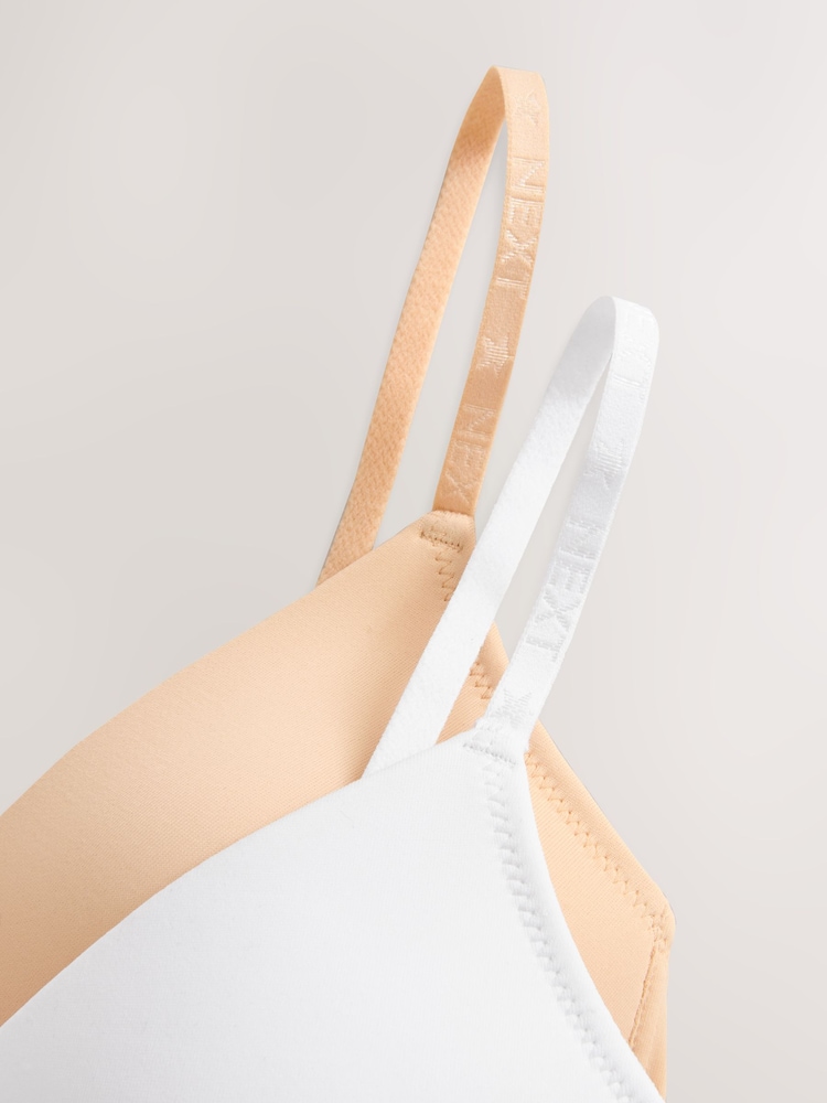 Nude-Weiß - Trainer-BHs im 2er-Pack - Bild 5 von 5 Nude-Weiß - Trainer-BHs im 2er-Pack - Bild 5 von 5