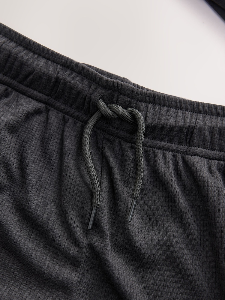 Black Sports T-Shirt and Shorts Set (3-16yrs) - Image 5 of 6