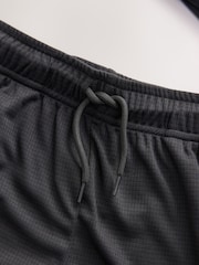 Black Sports T-Shirt and Shorts Set (3-16yrs) - Image 9 of 10