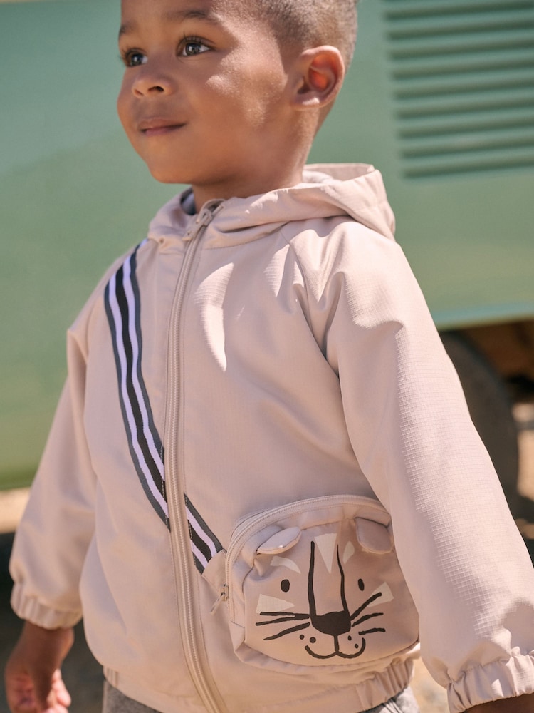 Neutrale Taschenklappe - Wasserabweisende Jacke (3Monate-7Jahre) - Bild 1 von 11 Neutrale Taschenklappe - Wasserabweisende Jacke (3Monate-7Jahre) - Bild 1 von 11
