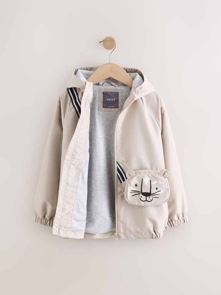 Neutral Bag Pocket Shower Resistant Jacket (3mths-7yrs) - Image 7 of 11