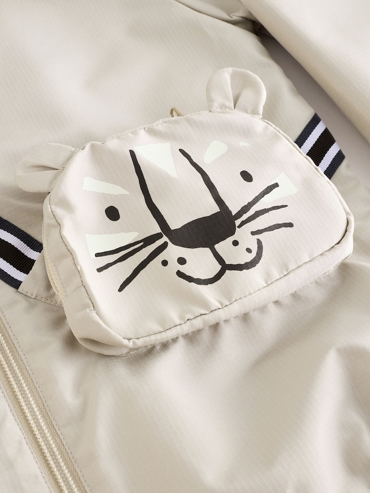 Neutral Bag Pocket Shower Resistant Jacket (3mths-7yrs) - Image 8 of 11