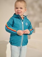Teal Blue Shower Resistant Jacket (3mths-7yrs) - Image 1 of 11