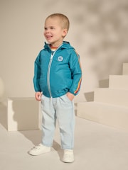 Teal Blue Shower Resistant Jacket (3mths-7yrs) - Image 2 of 11