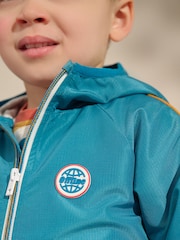 Teal Blue Shower Resistant Jacket (3mths-7yrs) - Image 4 of 11