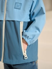 Blue Waterproof Lightweight Anorak Coat (3mths-7yrs) - Image 4 of 10