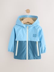 Blue Waterproof Lightweight Anorak Coat (3mths-7yrs) - Image 5 of 10